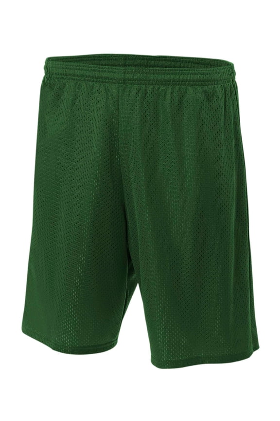Utility Mesh Shorts For Men in Hunter | NM5019