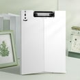 thumbnail image 1 of A4 Vertical Clip Board Folder for Writing and Document Storage, Multi-Function Clipboard with Sturdy Plastic Panels, Foldable Desktop Stand, Ideal for Office, School, Meetings, and Outdoor Use, 1 of 6