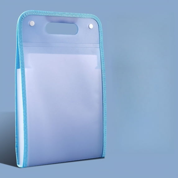A4 Vertical Expanding File Folder with Handle 13 Pocket Accordion Document Organizer for Papers Exam Sheets and Filing