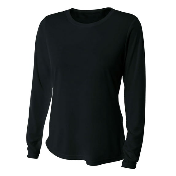 A4 Women's Long Sleeve Cooling Performance Crew Shirt - NW3002