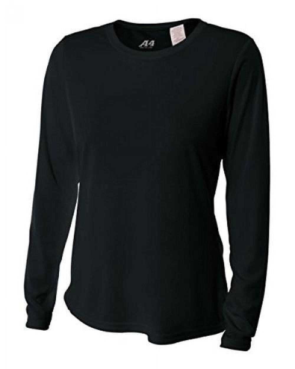 A4 Men's Cooling Performance Long Sleeve Crew T-Shirt N3165