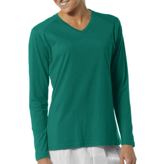 A4 Women’s Long Sleeve Fusion V-Neck Sweatshirt