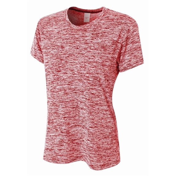 A4 Women's Space Dye Tech Shirt Nw3296