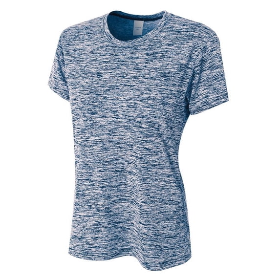 A4 Women's Space Dye Tech Shirt Nw3296
