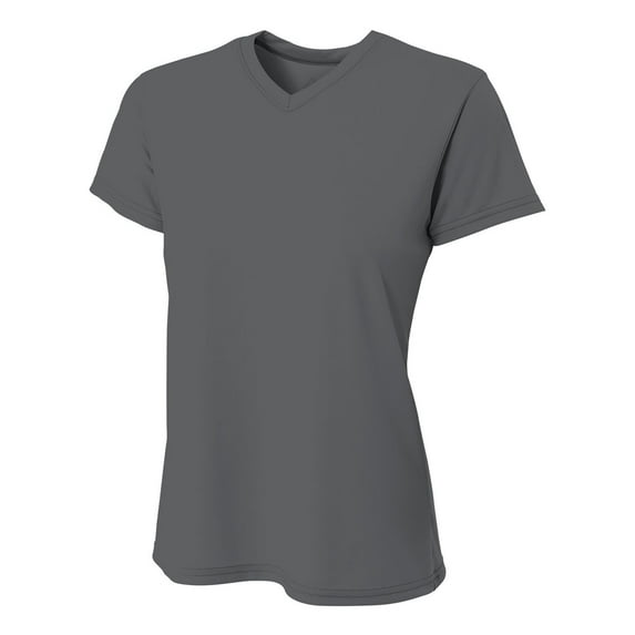 A4 - Women's Sprint Performance T-Shirt - NW3402 - Graphite - Size: XL
