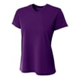 thumbnail image 1 of A4 - Women's Sprint Performance T-Shirt - NW3402 - Purple - Size: XS, 1 of 3