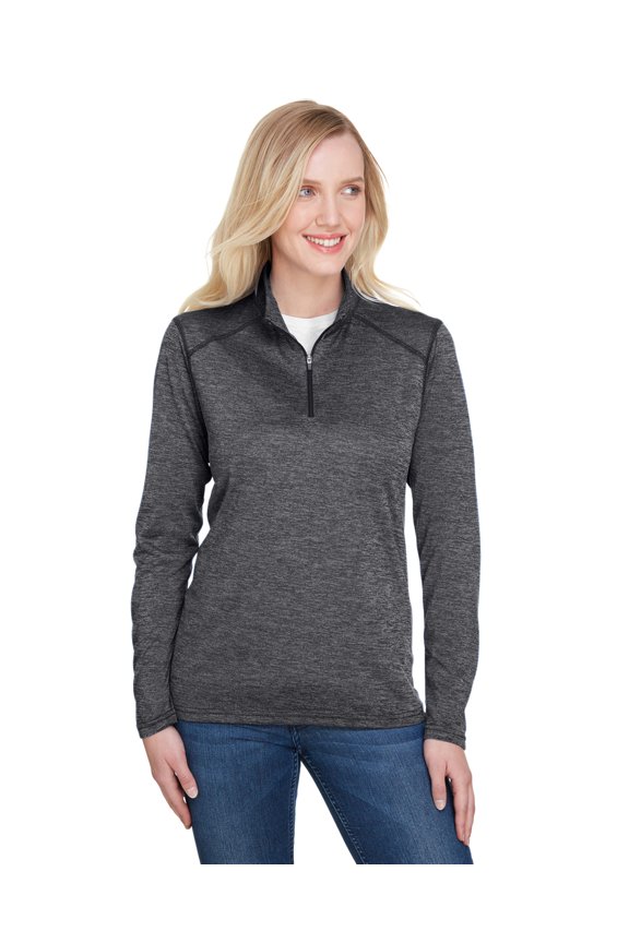 Women's Tonal Space-Dye Quarter-Zip - NW4010