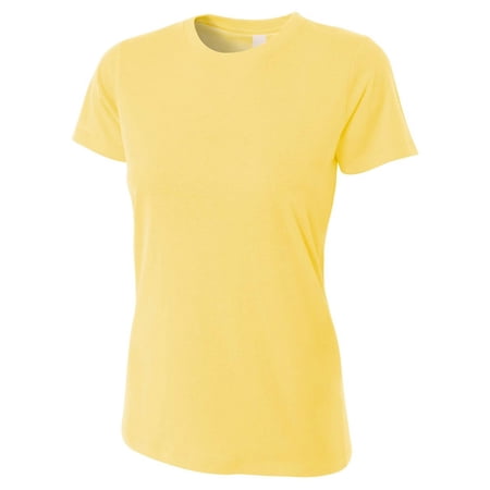 A4 Womens Combed Ring spun Short Sleeve Tee