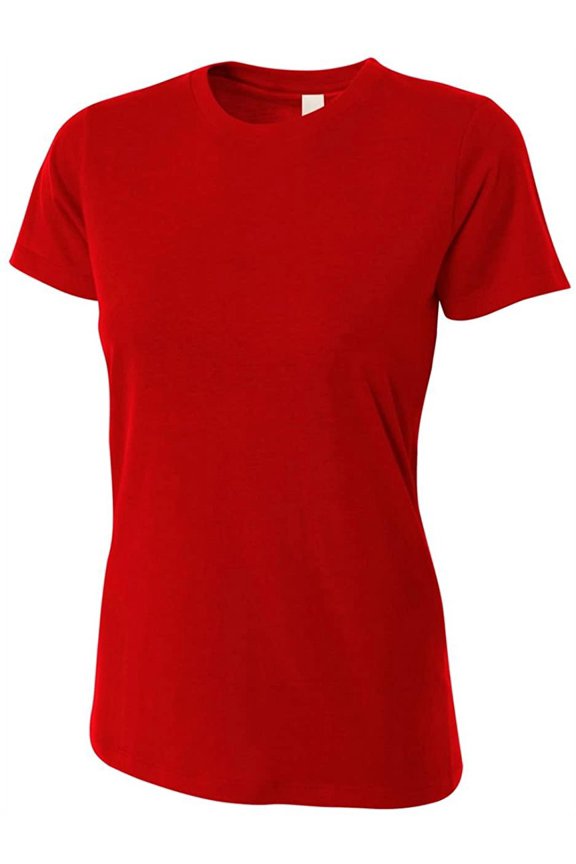 Womens Combed Ring spun Short Sleeve Tee