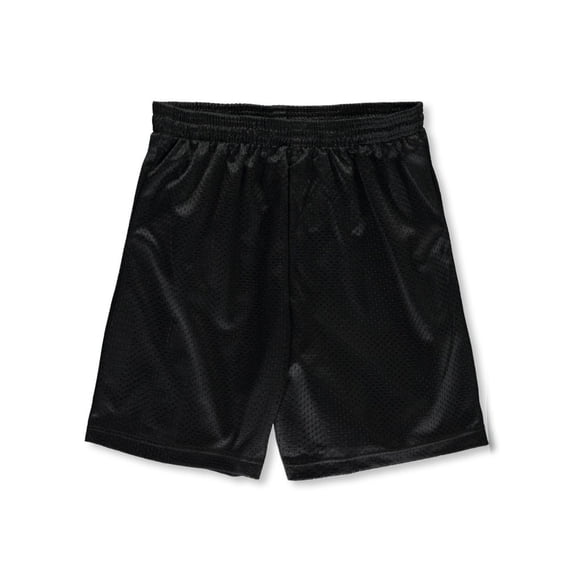 A4 Youth Athletic Shorts - black, l/14-16 (Big Girls)
