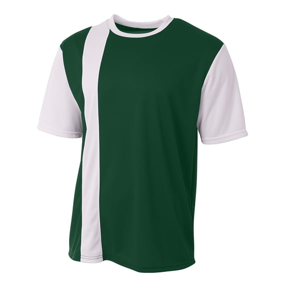 A4 Youth Legend Soccer Jersey - FOREST/ WHITE - S