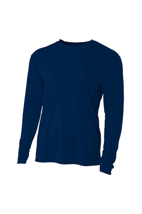 Youth Long Sleeve Cooling Performance Crew Nb3165