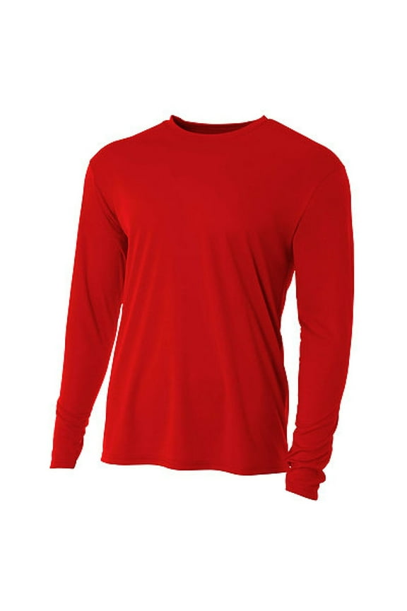 Youth Long Sleeve Cooling Performance Crew Nb3165