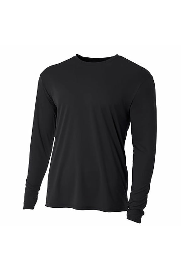 Youth Long Sleeve Cooling Performance Crew Nb3165