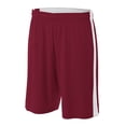 thumbnail image 1 of A4 Youth Reversible Moisture Management Shorts - CARDINAL/ WHITE - XL, 1 of 2