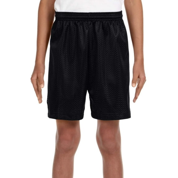 A4 Youth Six Inch Inseam Mesh Short - NB5301
