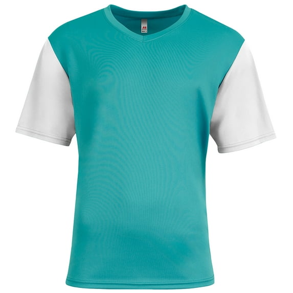 A4 N3541 Sprint Color Block V-Neck For Men