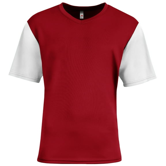A4 Youth Sprint Color Block V-Neck