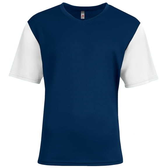 A4 Youth Sprint Color Block V-Neck