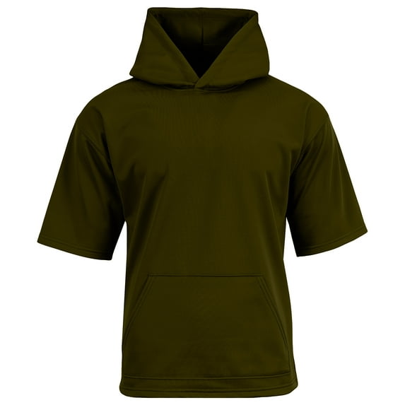 A4 Youth Sprint Short Sleeve Fleece Hoodie