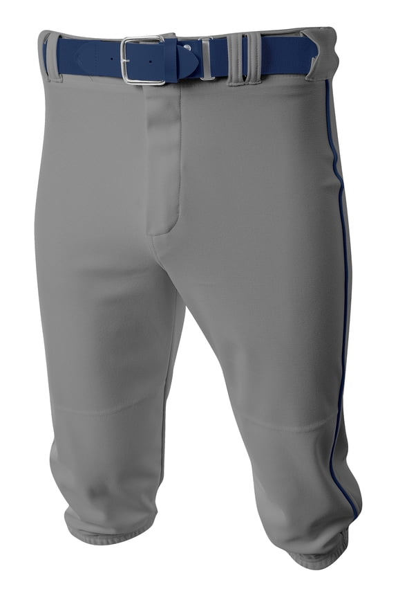 Youth Style Baseball Knicker Sports Atheltic Performance Pant , GRAY/NAVY, X-Large, NB6003
