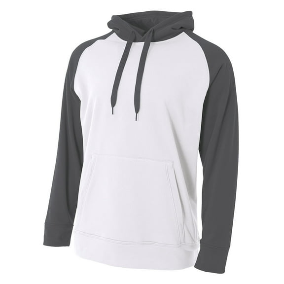A4 Youth Unisex Color Block Tech Fleece Hoodie