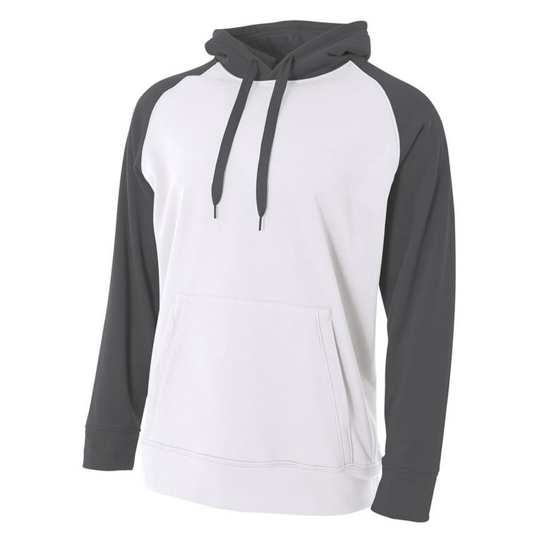 A4 Youth Unisex Color Block Tech Fleece Hoodie Walmart