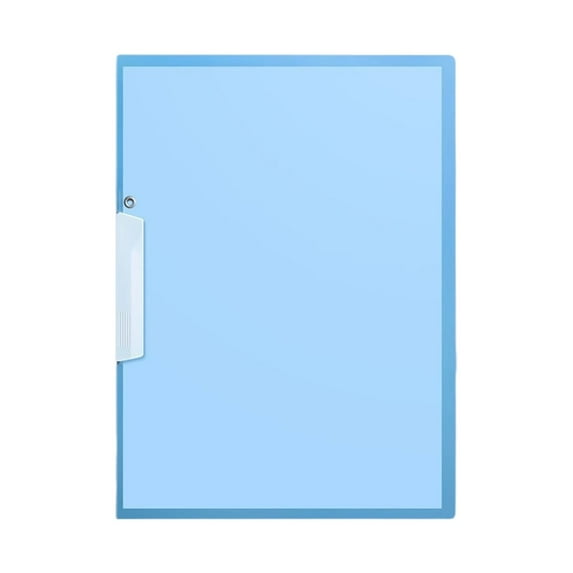 A4 color rotating side opening folder blue Dusknt Office,Craft,Stationery 1Pcs Report With Swing Clip Plastic Folders With Clip For And Letter Size Paper Report Folder Presentation For School Business