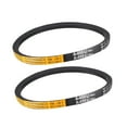 thumbnail image 1 of A450/A18 V Belts 18-inch Inner Girth, A-Section Rubber Drive Belt 2pcs, 1 of 4