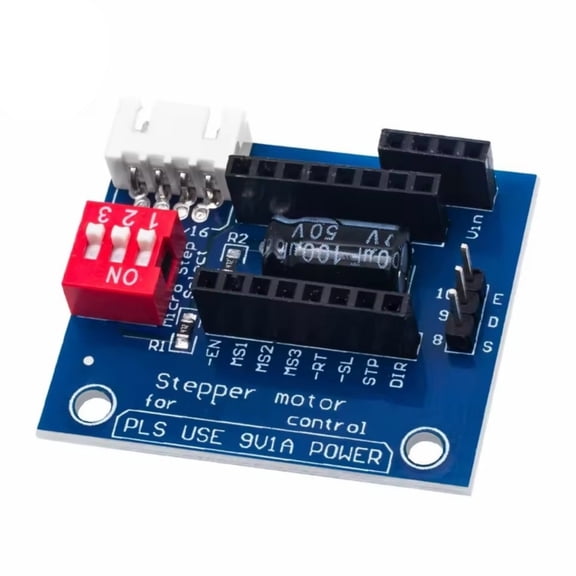 A4988 DRV8825 Stepper Motor Driver Module for Arduino 3D Printers CNC Robotics Microstepping Automation Expansion Board