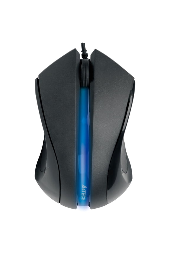 D-312 HD 1000 DPI Backlit Comfort Grip USB Wired Mouse Black