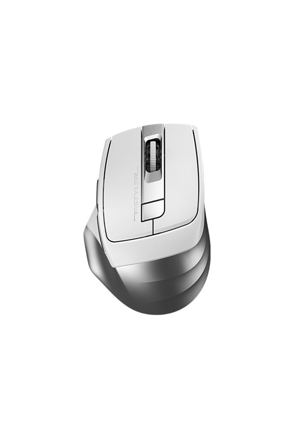 FStyler Dual Mode Wireless Bluetooth v3.0/v4.0 + 2.4 GHz wireless Mouse - White