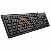 A4tech KRS-85 Natural A Keyboard - Round Edged Keycaps Ultra-Slim