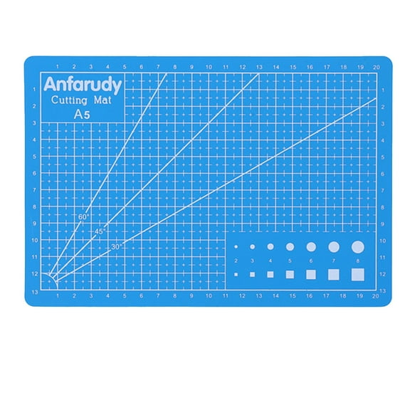 A5 Art Self Healing PVC Cutting Mat Double Sided Gridded Rotary For Craft Fabric