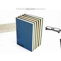 A5 B5 Business Journal | Hardcover Leather Office Notebook | 80g Beige Paper | Lay-Flat Design | Ink-Proof | 100 Sheets | 14.8x21cm | Smooth Writing Diary | Professional Stationery