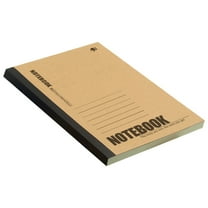 A5 Or B5 Composition Notebook Kraft Notebooks Bulk, Lined Paper Journaling Notebooks, Notebooks for Work, Composition Notebooks, Journal Notebooks for Office, 80/120/160 Pages(Brown4,9.8x7.1")