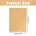 thumbnail image 1 of A5 Blank Hardcover Notebook for Daily Journaling, 180 Pages Thick Unlined Paper for Bullet Journal and Sketching, Portable Kraft Writing Notebook for Home Office Travel, Yellow, 1 of 7
