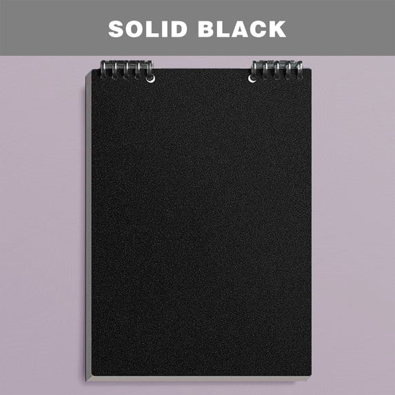 A5 Blank Loose Leaf Notebook, for Campus Study Note Taking and Personal Journal Keeping, Top Bound Writing Pad for Daily Idea Recording and Study Review