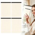thumbnail image 1 of A5 Blank Memo Pad 4 Pack 70 Sheets 80GSM Thick Paper Top Bound Tearable Notebook For Sketching Journaling Writing School Office, 1 of 9