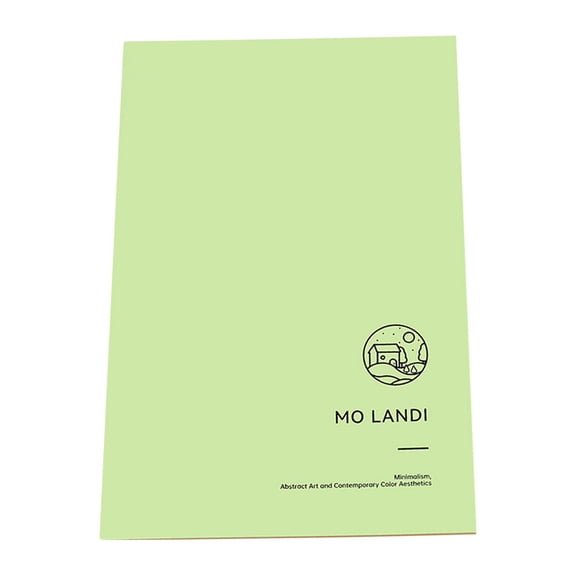 A5 Campus Notebook, Lined Notebook with 28 Sheet Smooth Writing Papers, White Notebook for Taking Notes, Planning Schedules, and Writing Journals, C