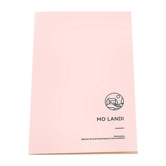 A5 Campus Notebook, Lined Notebook with 28 Sheet Smooth Writing Papers, White Notebook for Taking Notes, Planning Schedules, and Writing Journals, D