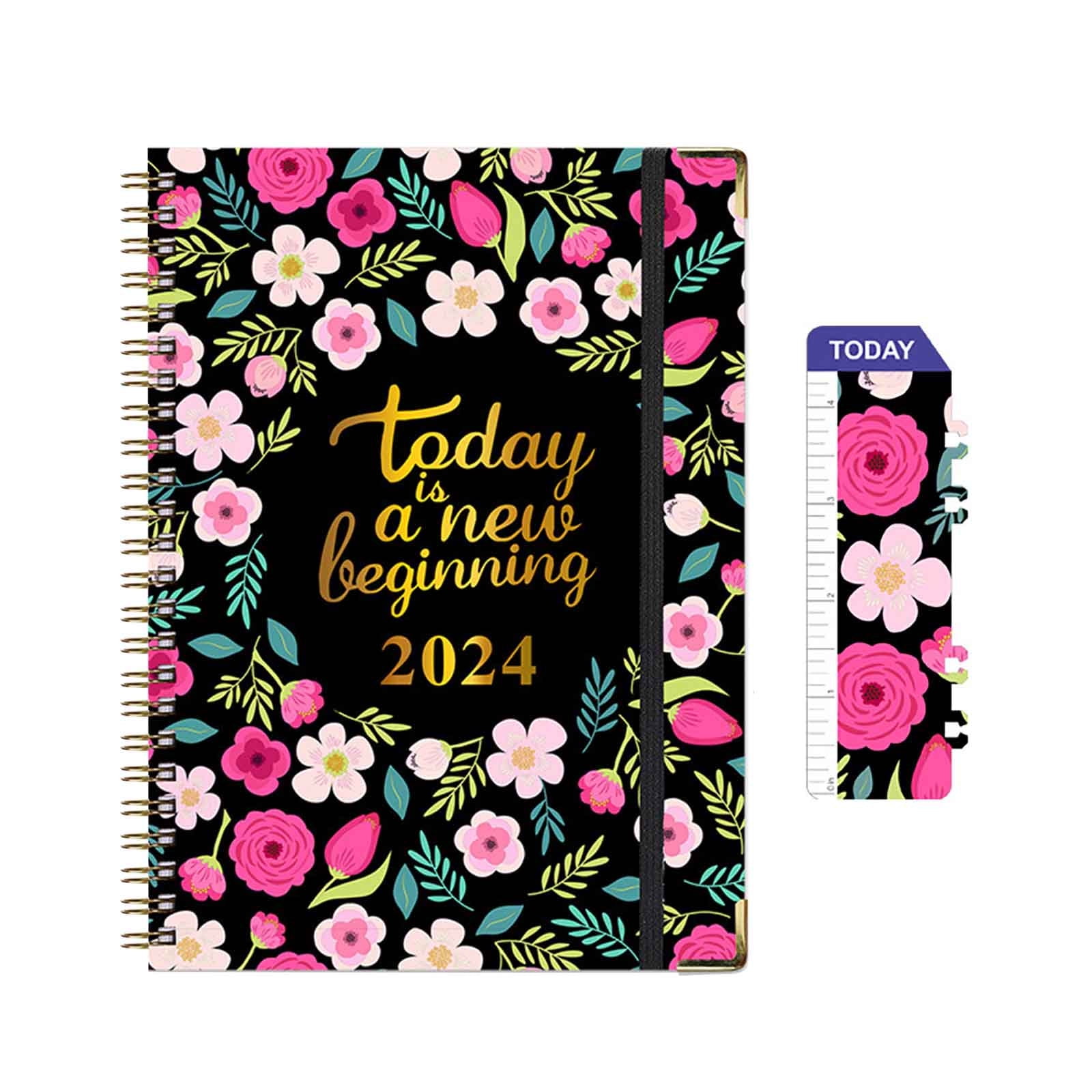 A5 Coil Notebook 2024 Weekly Schedule Notebook Daily Schedule Notebook