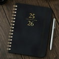 thumbnail image 1 of A5 Coil Planner Book with Leather Strap, Self-Discipline Card Printing, Portable Schedule Organizer, Office and Student Use, 1 of 6