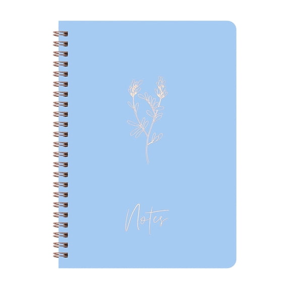 A5 Cute College Ruled Notebook, Aesthetic Soft Cover Writing Journal For Work And Personal Notebooks (E)