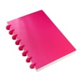 thumbnail image 1 of A5 Discbound Notebook with 8-Disc Binding, Removable Pages, Poly Cover Planner for Work, Travel, Note Taking, Journaling, And Daily Organization, 1 Coil, 1 of 9