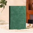 thumbnail image 1 of A5 Faux Sheepskin Notebook, Thick Softcover Business Journal with Smooth Writing Pages, Portable Notepad for Office Notes, Work Planning, Meetings, Diaries and Travel, Green, 1 of 6