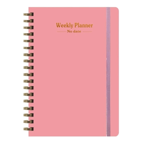 A5 Gold Foil Cover Notebook, Minimalist Hardcover Writing Journal, Thick Smooth Paper Notepad for Office Business, School Study and Daily Diary