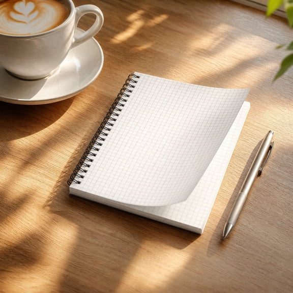 A5 Graph Paper Notebook, Thick Grid Wirebound Journal Design, learner Office Writing Notepad, Notebook for learner Office Writing Note Taking