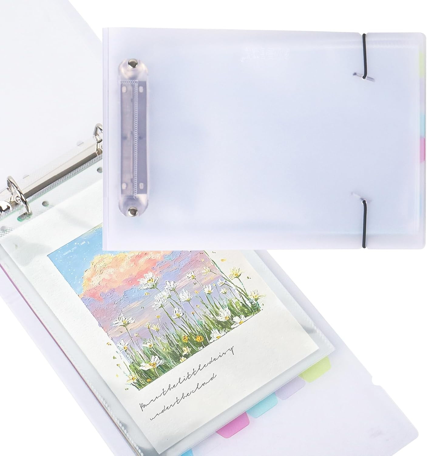 wedding card ring binder Engagement or Wedding Card Binder