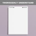 thumbnail image 1 of A5 Grid Loose Leaf Notebook, for Campus Study Note Taking and Personal Journal Keeping, Top Bound Writing Pad for Daily Idea Recording and Study Review, 1 of 3